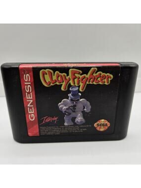 Clay Fighter Sega Genesis - Cartridge Only